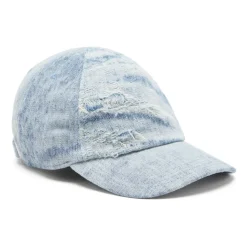 Denim Baseball Cap Efekt Postarzany