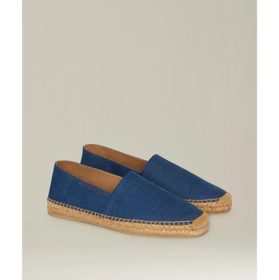 Denim Espadryle na lato