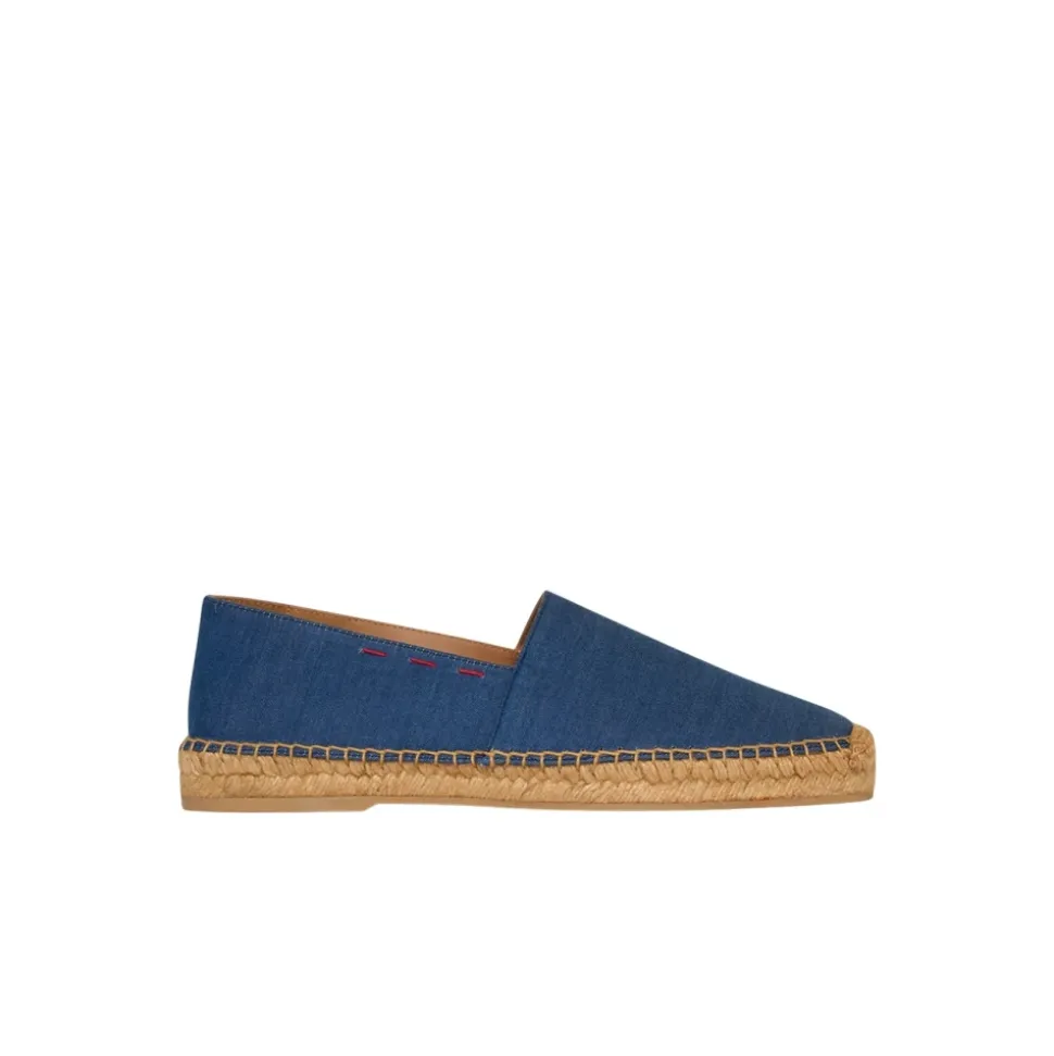 Denim Espadryle na lato