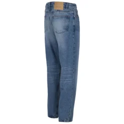 Dżinsy Slim Fit Niebieskie Zamek błyskawiczny