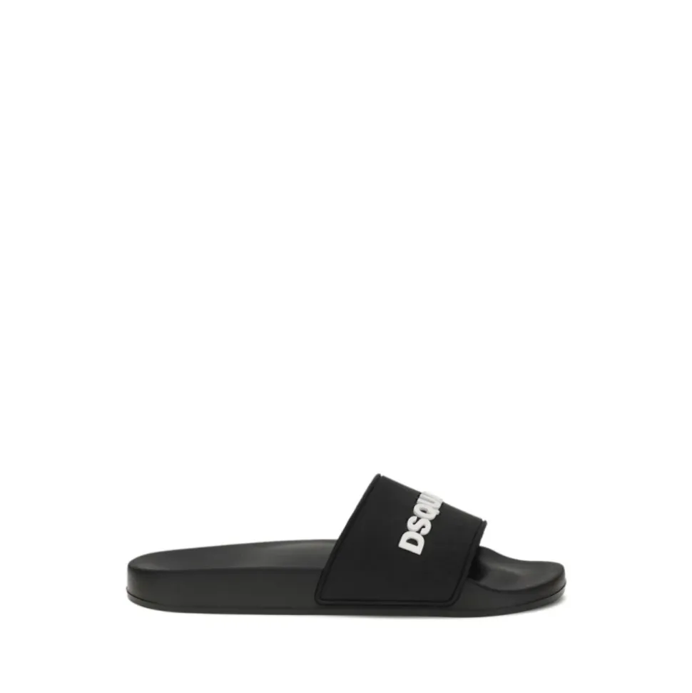 Dsquared2 Klapki Czarny