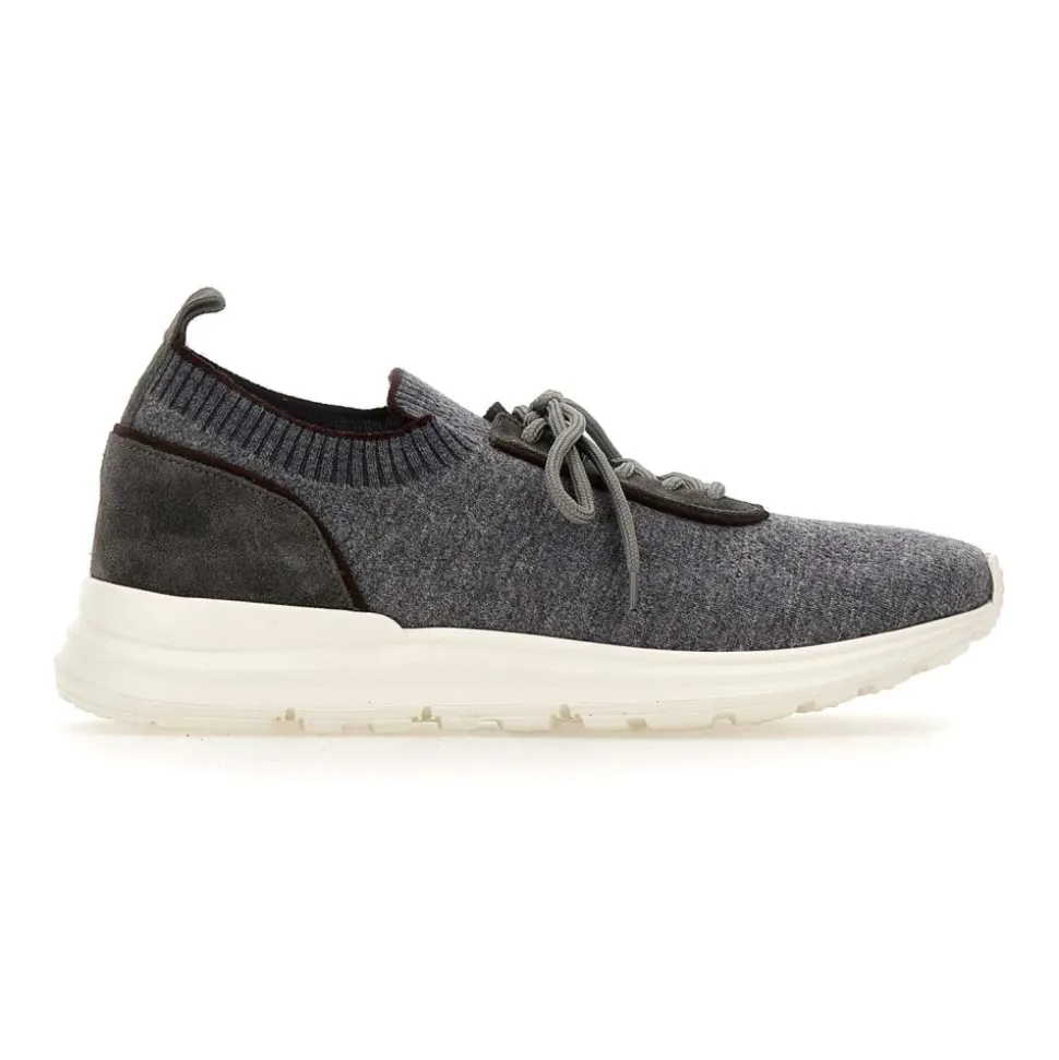 Dzianinowe Sneakersy Niskie