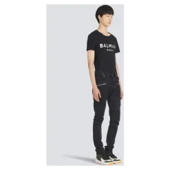 Dzinsy slim fit z bawełny