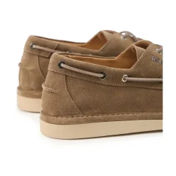 Ecru Sznurowane Buty