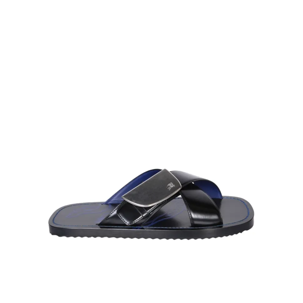 EKD Stripe Shield Sandals