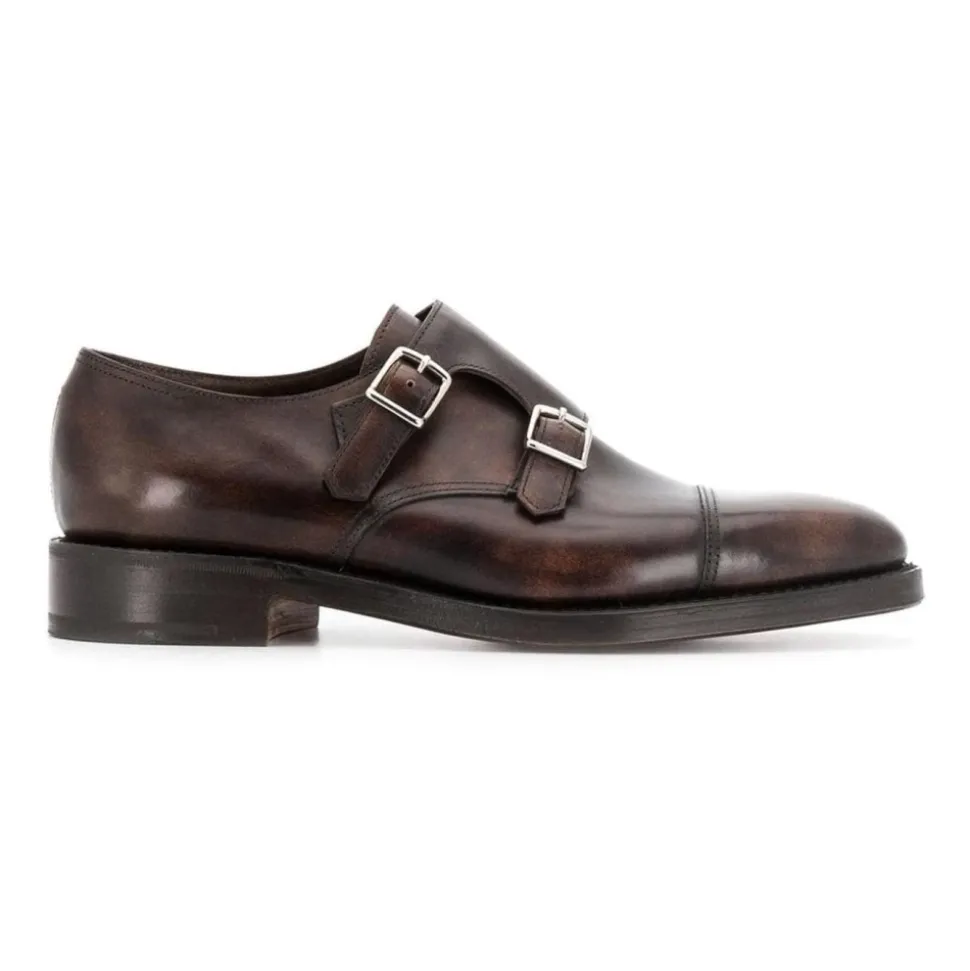 Eleganckie buty Double Monk Strap