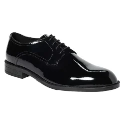 Eleganckie czarne skórzane buty derby