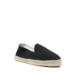 Espadryle płaskie z grubą podeszwą