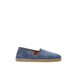Espadryle z płótna z motywem paisley