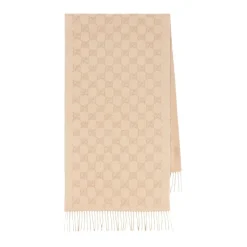 GG Cashmere Lamé Scarf