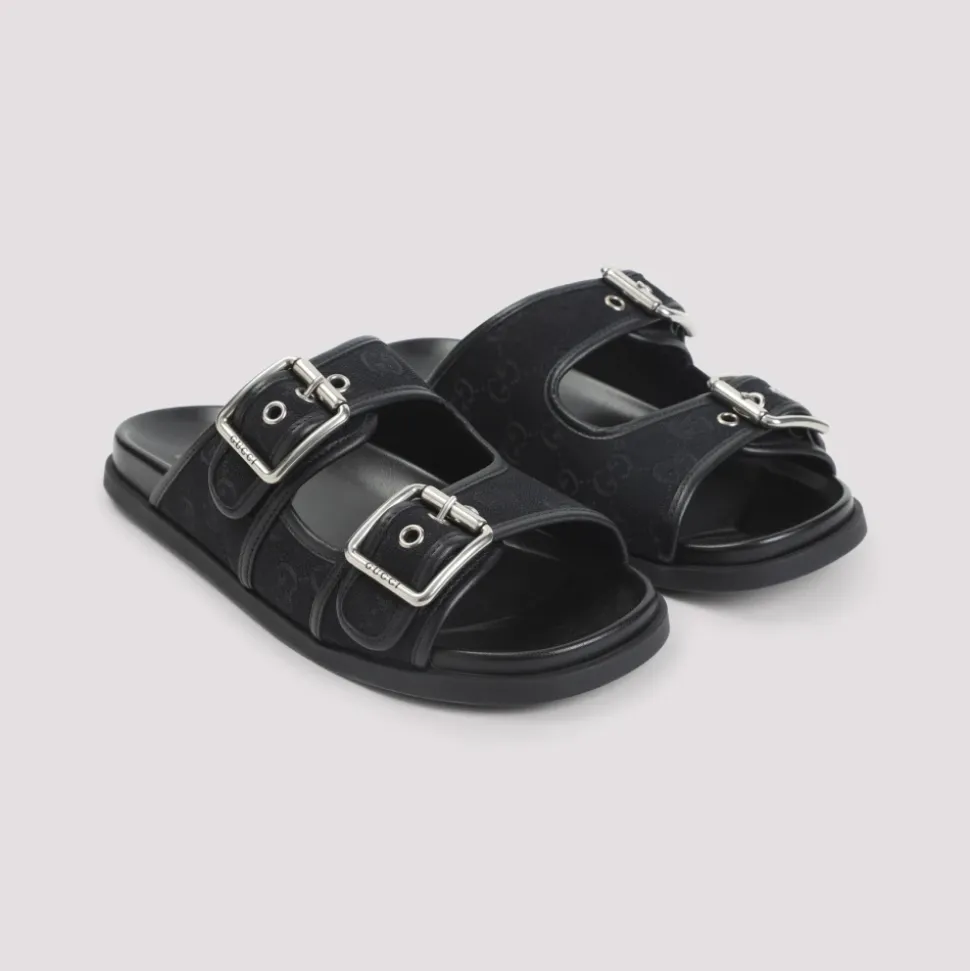 GG Slide Sandal With Buckles