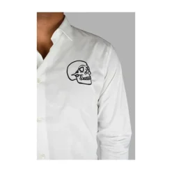 Gold Cut LS Skull