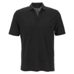 GRAN SASSO T-shirty i Polo CZARNY