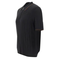 GRAN SASSO T-shirty i Polo CZARNY