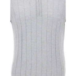 GRAN SASSO T-shirty i Polo SZARY