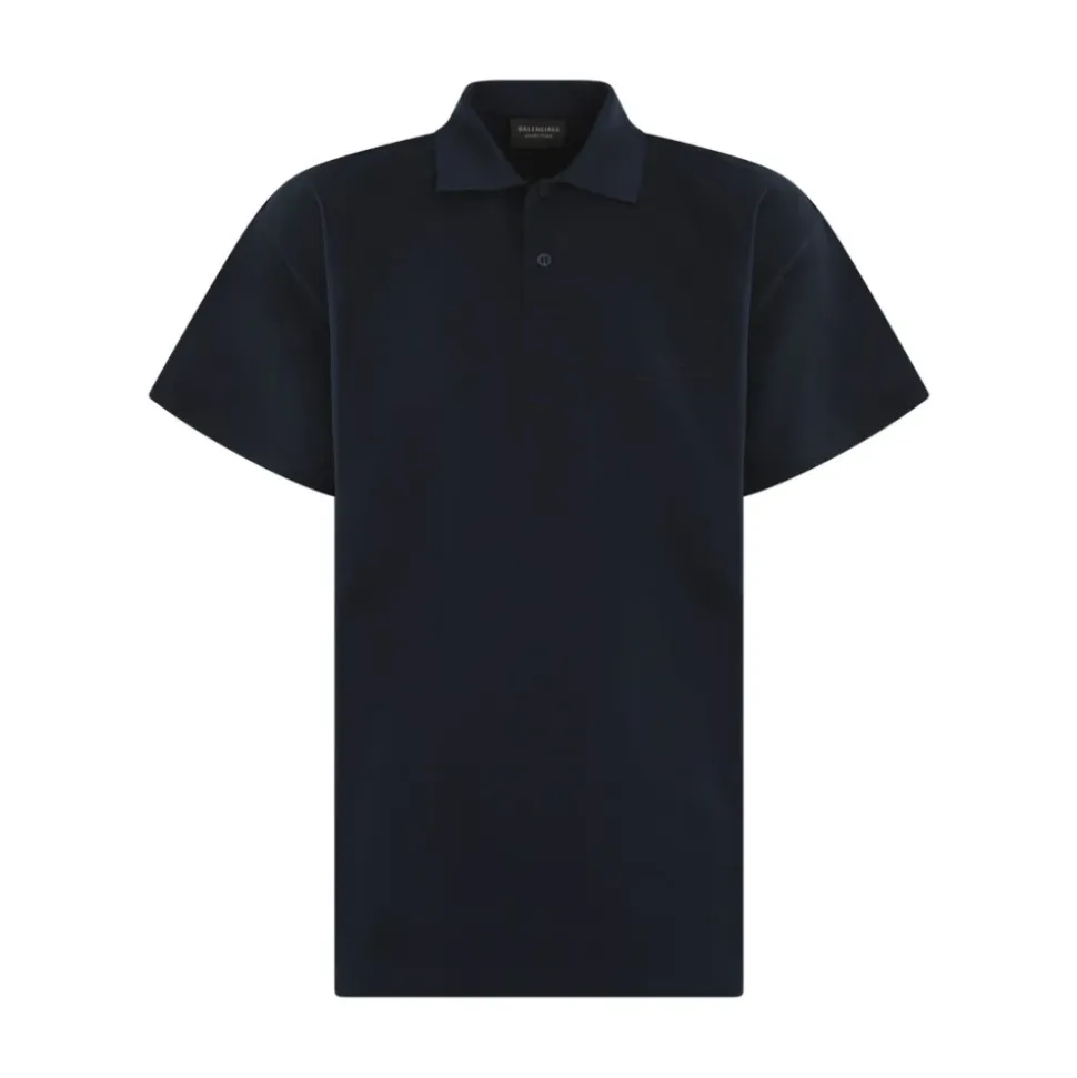 Intertwined Polo w Niebieskim