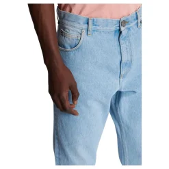 Jasnoniebieskie regular-fit jeansy dżinsowe