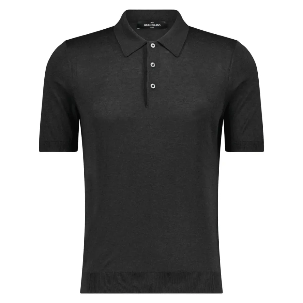 Jedwabna koszulka polo