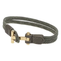JM100-TLE001G Pleciona Bransoletka z Nylonu