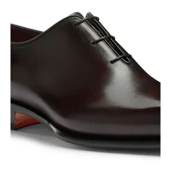 Klasyczne Buty Derby z Czarną Skórą