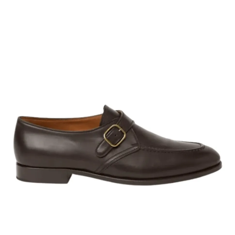 Klasyczne Buty Derby z Szczegółami Skóry
