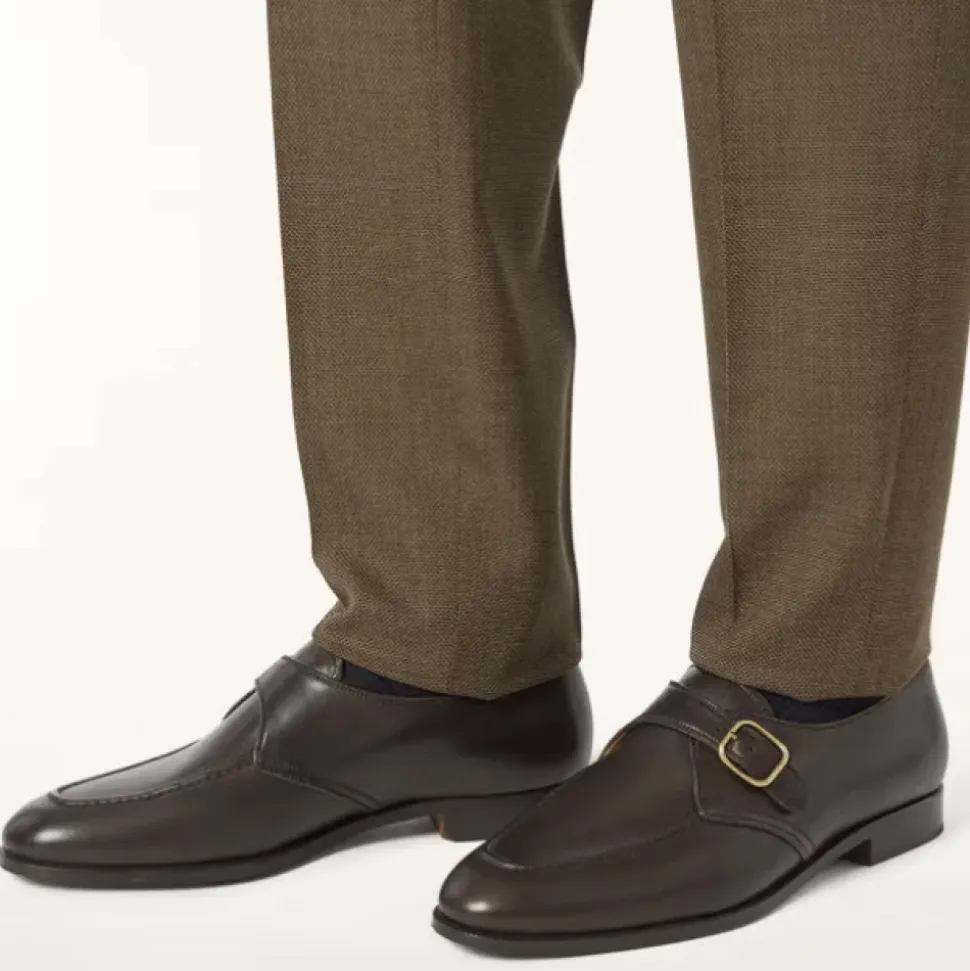 Klasyczne Buty Derby z Szczegółami Skóry