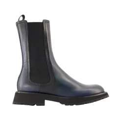 Klasyczne Chelsea Boots z gładkiej skóry cielęcej