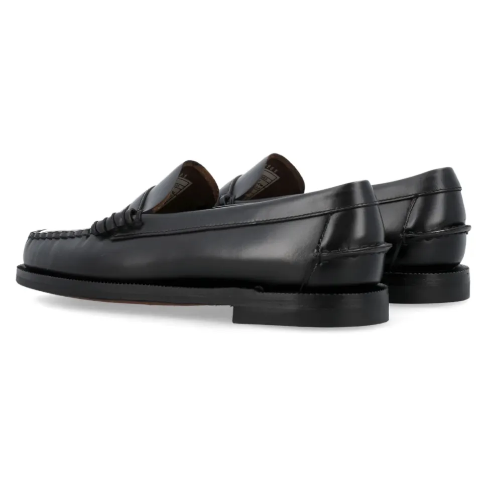 Klasyczne Dan Skórzane Penny Loafers