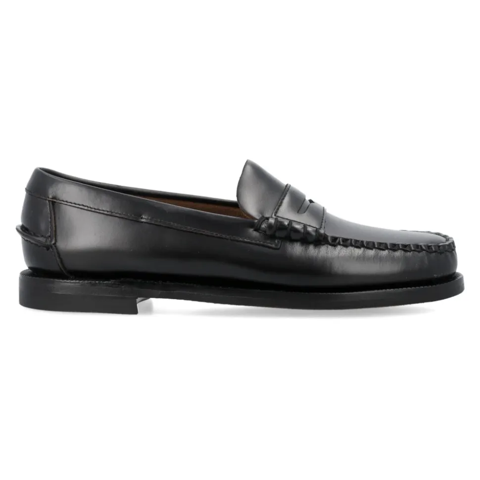 Klasyczne Dan Skórzane Penny Loafers