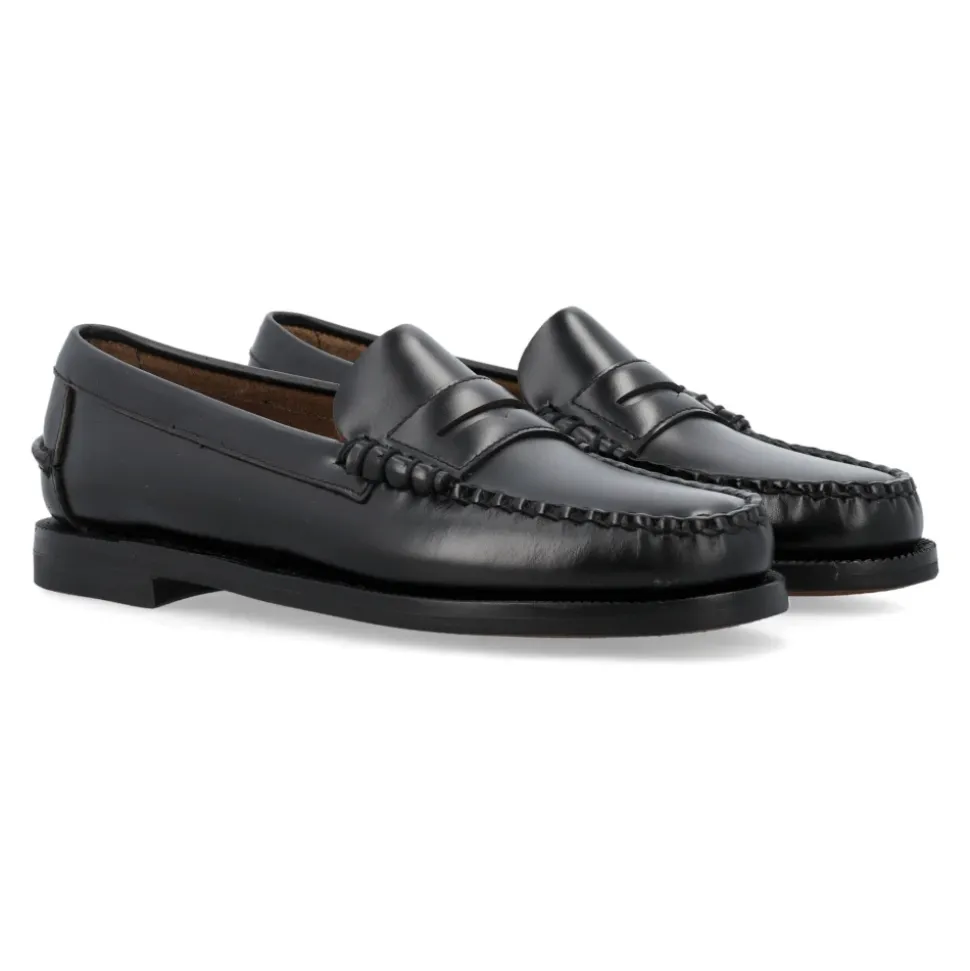 Klasyczne Dan Skórzane Penny Loafers