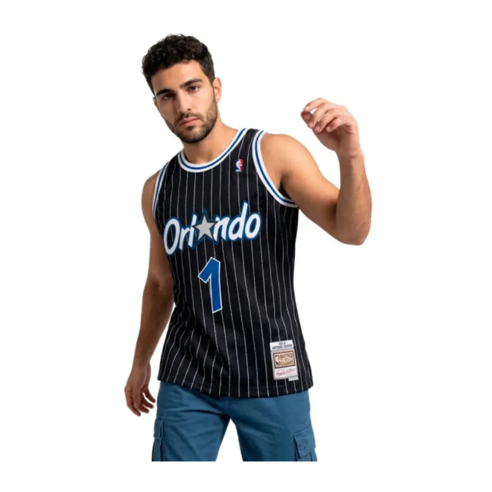 KOSZULKA MITCHELLNESS NBA SWINGMAN JERSEYS ORLANDO MAGIC - ANFERNEE HARDAWAY BLACK / BLACK