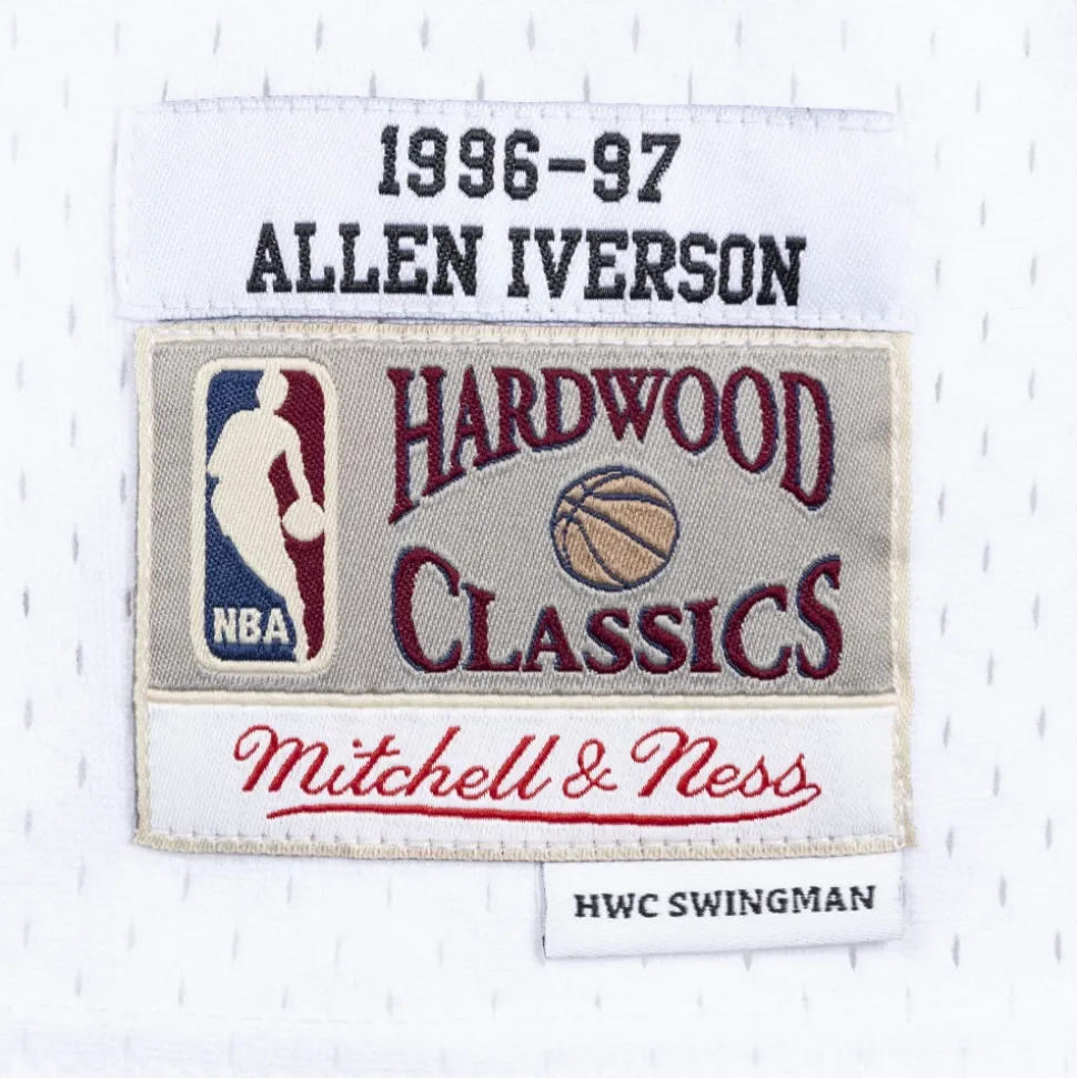 KOSZULKA MITCHELLNESS NBA SWINGMAN JERSEYS PHILADELPHIA 76ERS - ALLEN IVERSON 05 WHITE