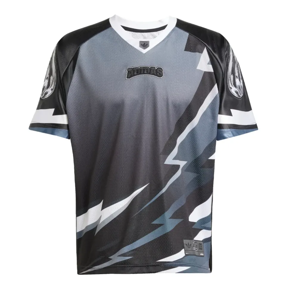 Koszulka Team Jersey Czarny Styl Sportowy