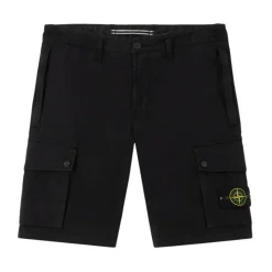 Krótkie spodenki Cargo Bermuda o kroju slim fit