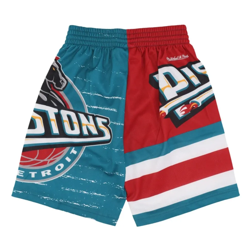 Krótkie spodenki koszykarskie Detroit Pistons