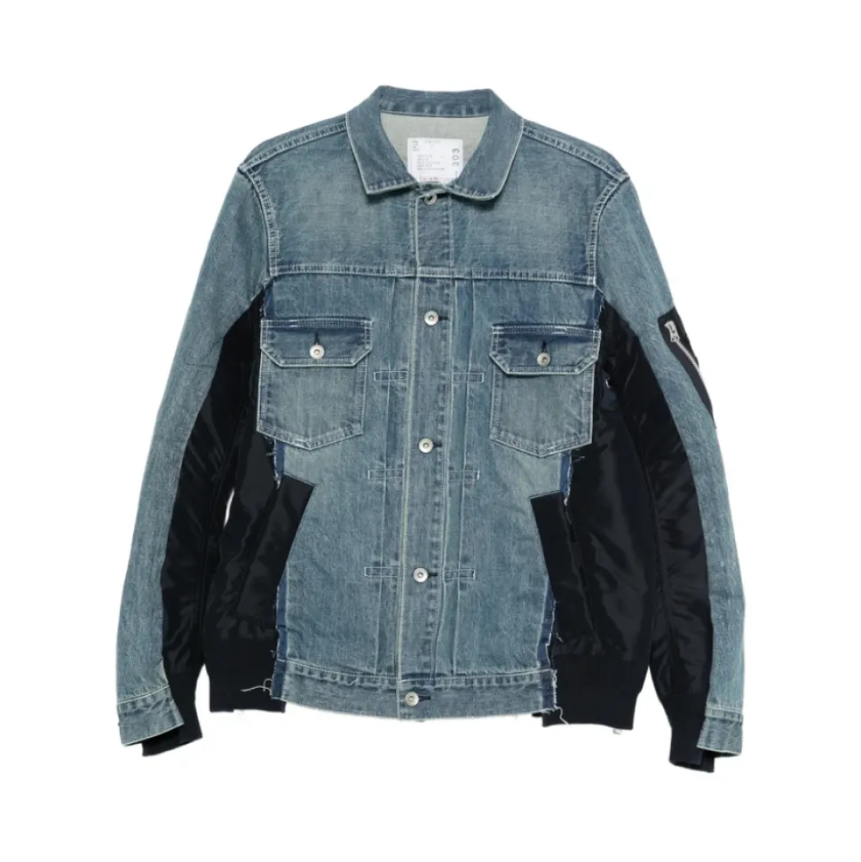 Kurtka Denim x Nylon Twill