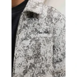 Kurtka Jacquard Flower Full-zip