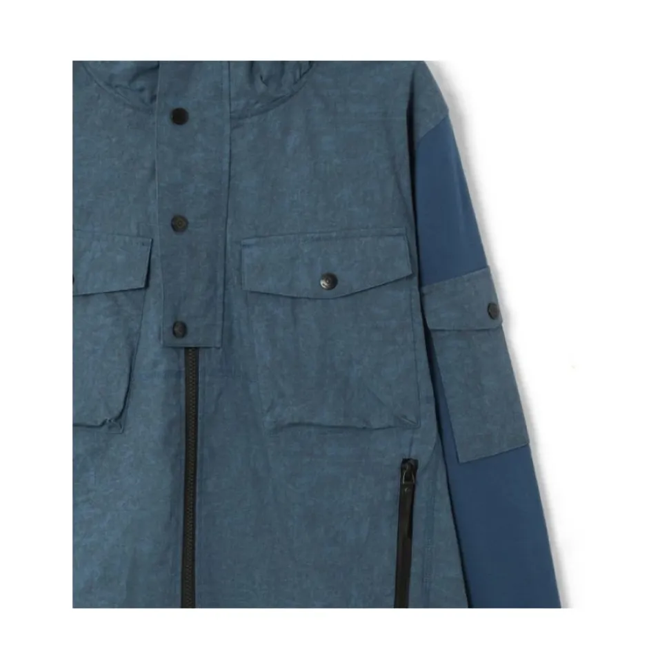 Kurtka w kolorze Ink Navy-S z efektem tie-dye