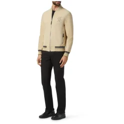 Leather Bomber Double B