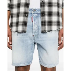 Light Diagonale Wash Shorts