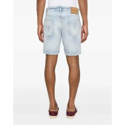 Light Diagonale Wash Shorts