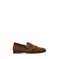 Loafersy z podwójną klamrą