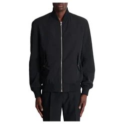Logo Nylon Bomber Jacket