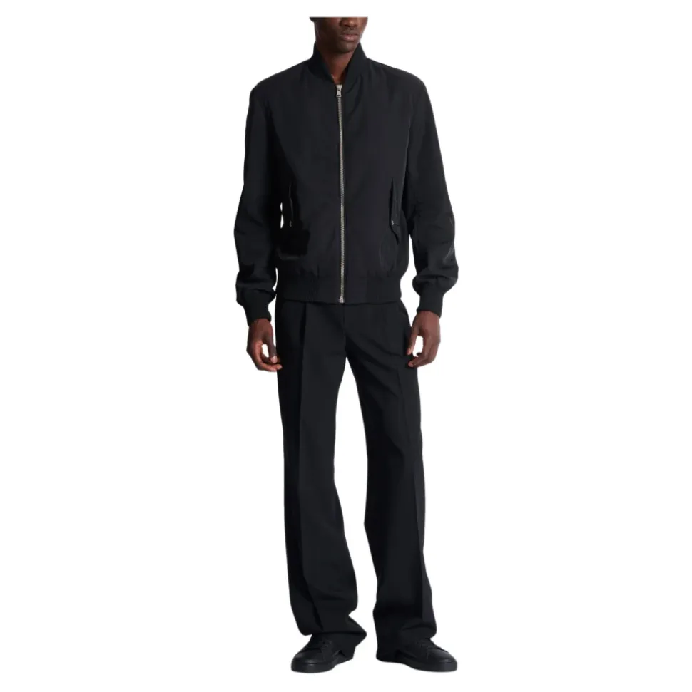 Logo Nylon Bomber Jacket
