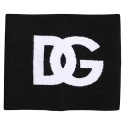 Logo Print Knitted Neck Warmer