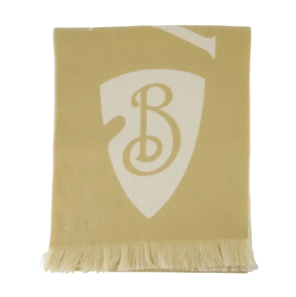 Logo Wool Scarf
