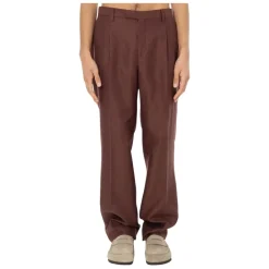 Margutta Wool Linen Loose Pants