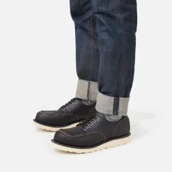 Mokasyny Oxford z noskiem typu Moc Toe