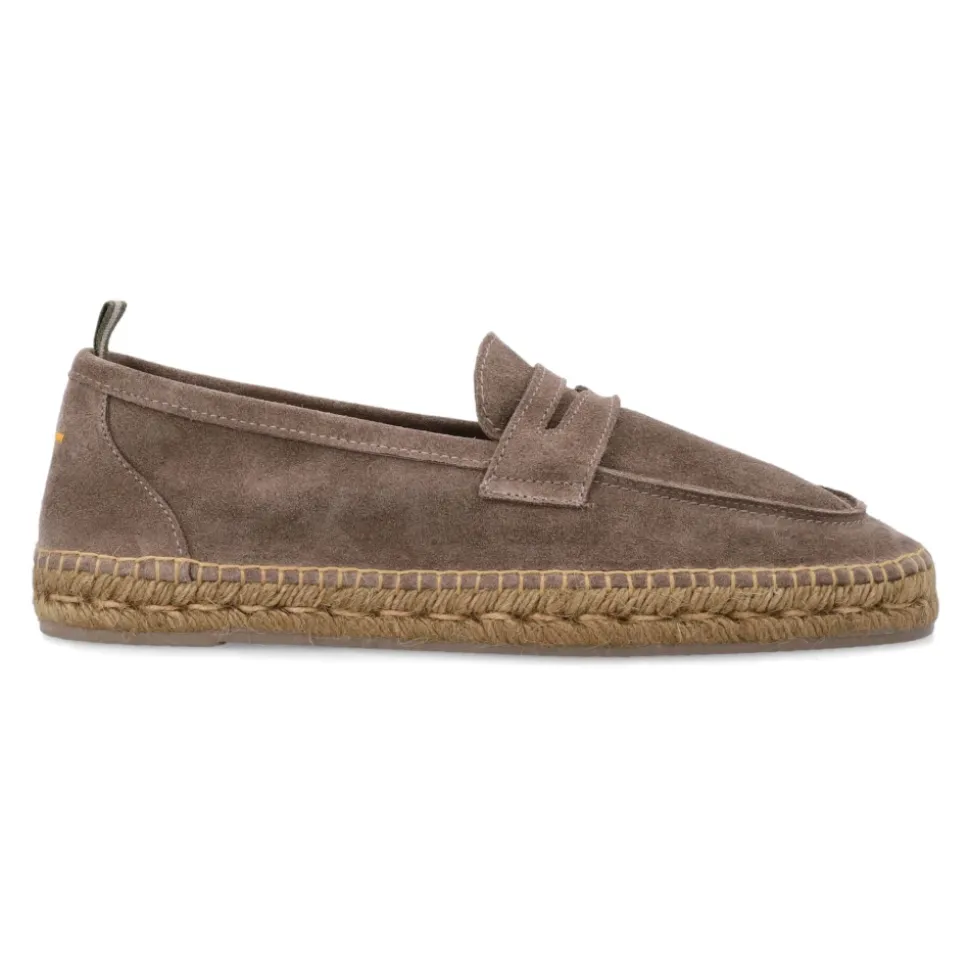 Męskie Zamknięte Topo Mokasyny Espadryle