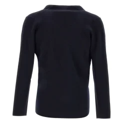 Męski Sweter Marynarka z Wełny Merino